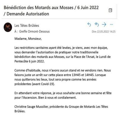 Bénédiction 2022